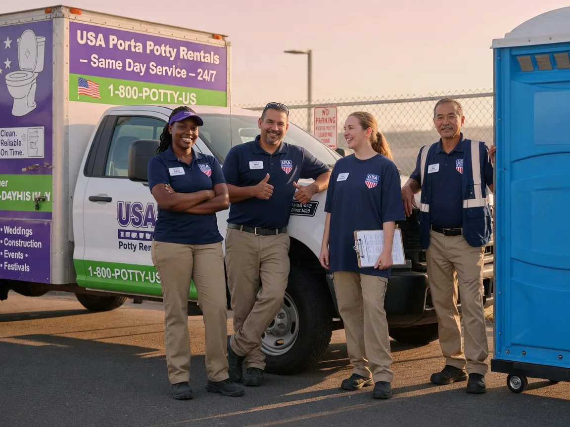 Porta Potty Rental company in Hydetown, PA